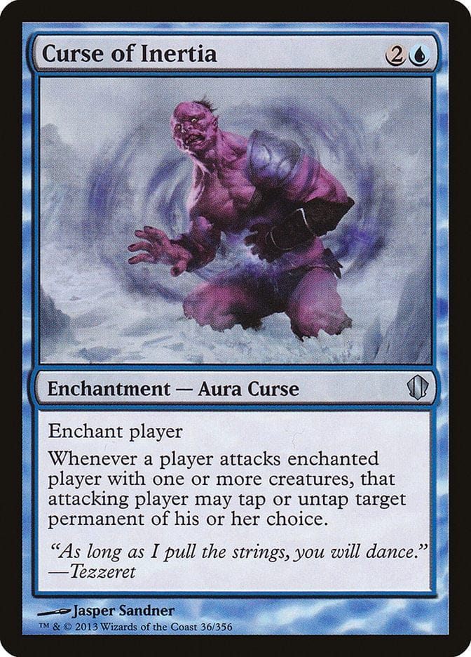 Curse of Inertia [Commander 2013] Magic: The Gathering