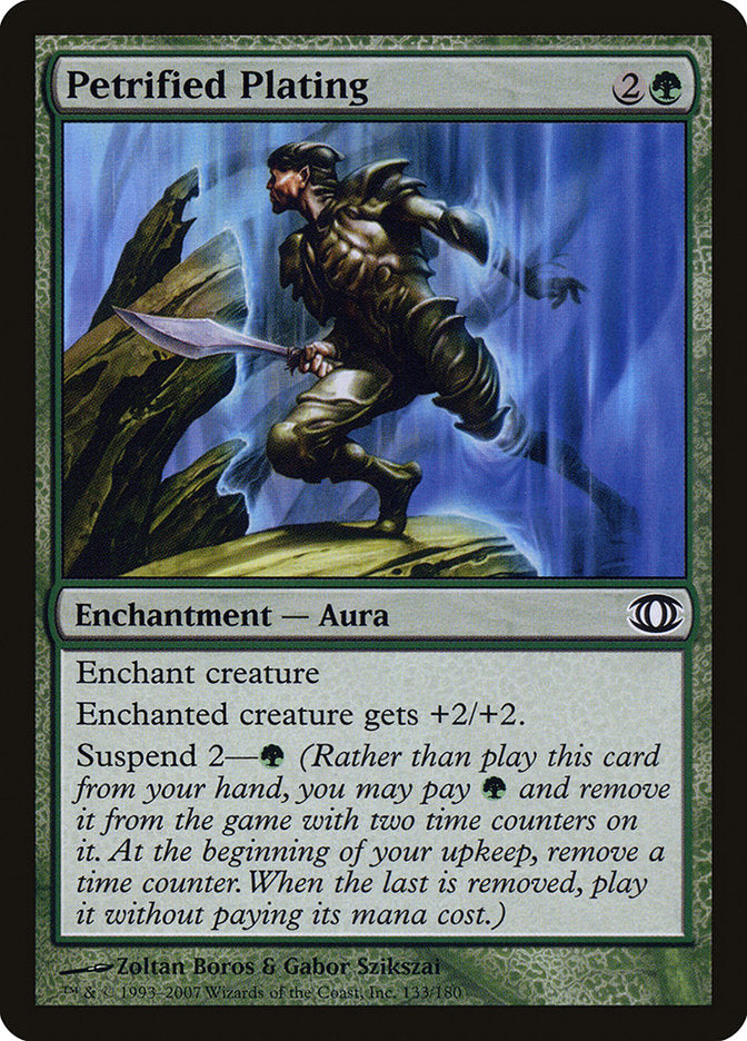 Petrified Plating [Future Sight] Magic: The Gathering