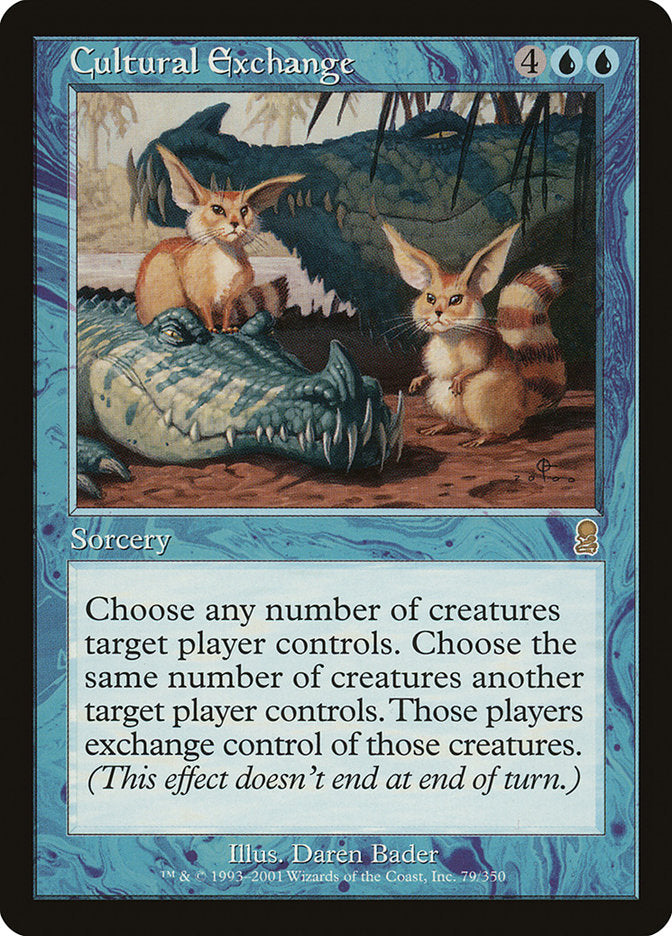 Cultural Exchange [Odyssey] Magic: The Gathering