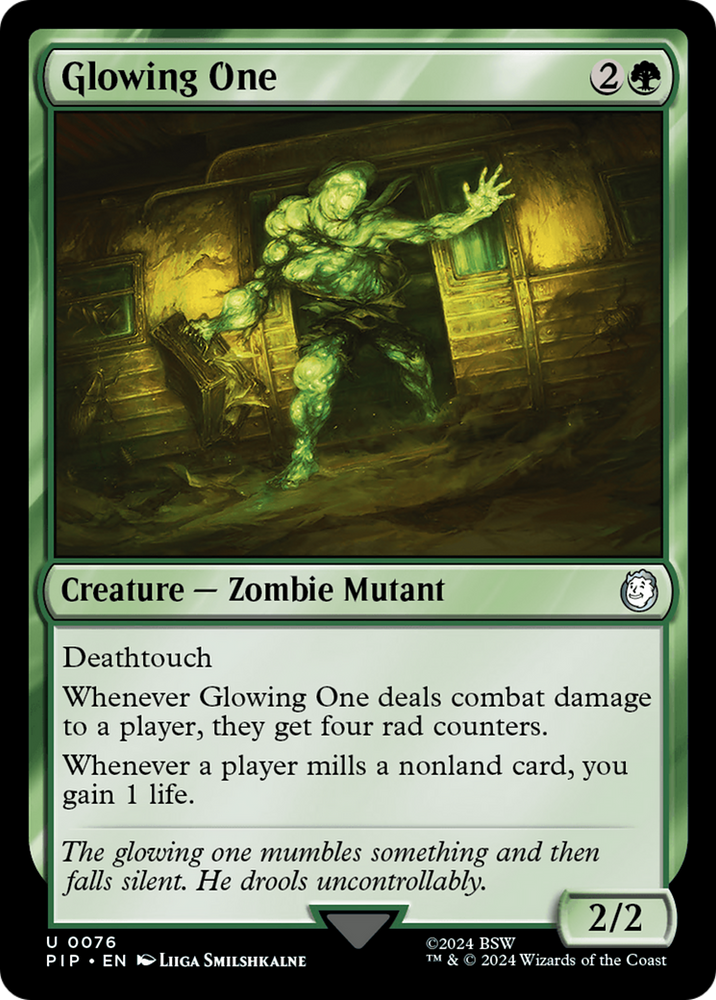Glowing One [Fallout] Magic: The Gathering
