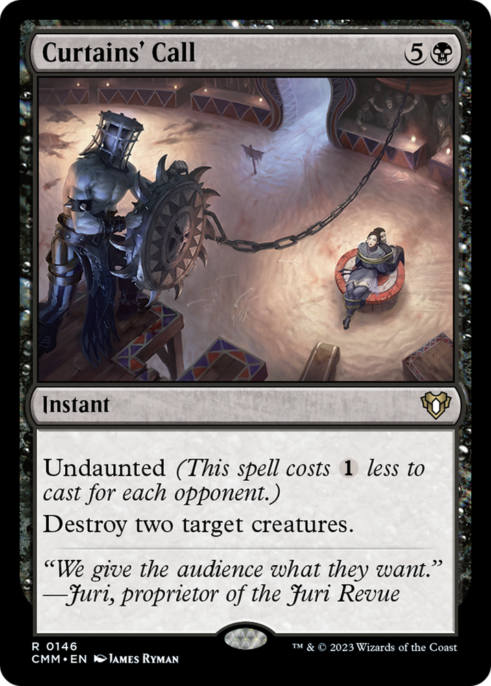 Curtains' Call [Commander Masters] Magic: The Gathering
