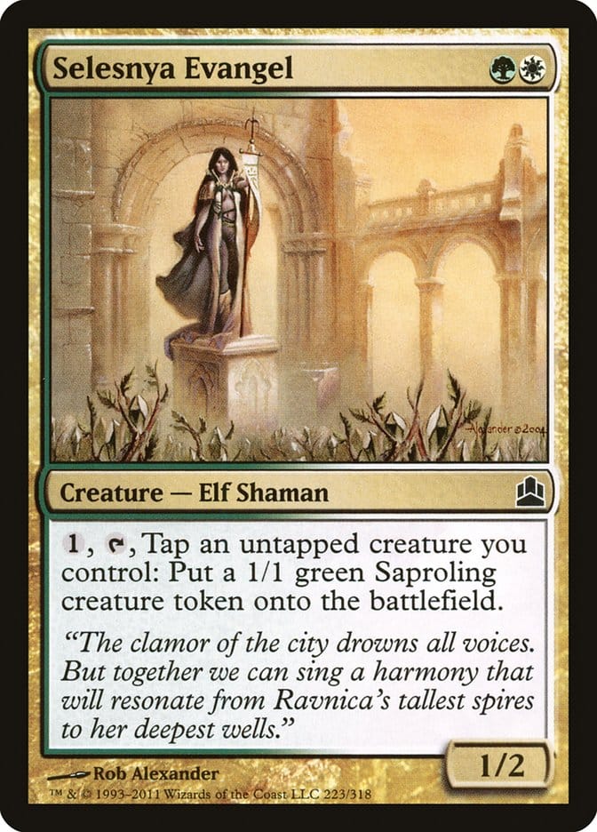 Selesnya Evangel [Commander 2011] Magic: The Gathering
