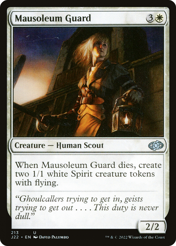 Mausoleum Guard [Jumpstart 2022] Magic: The Gathering