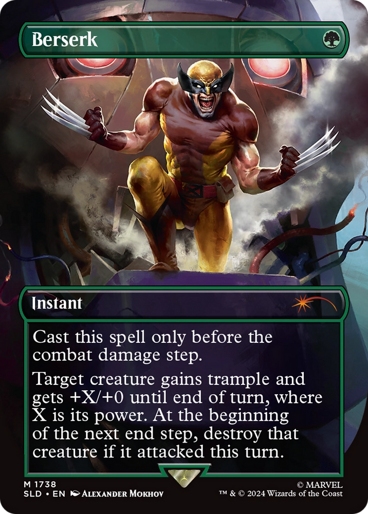 Berserk (1738) (Rainbow Foil) [Secret Lair Drop Series] Magic: The Gathering