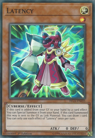 Latency [FIGA-EN035] Super Rare - Yugioh Cards For Your TCG Needs!