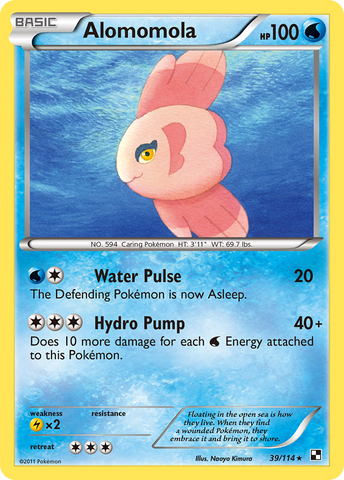 Alomomola (39/114) [Black & White: Base Set] Pokémon