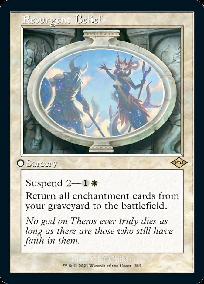 Resurgent Belief (Retro) [Modern Horizons 2] Magic: The Gathering