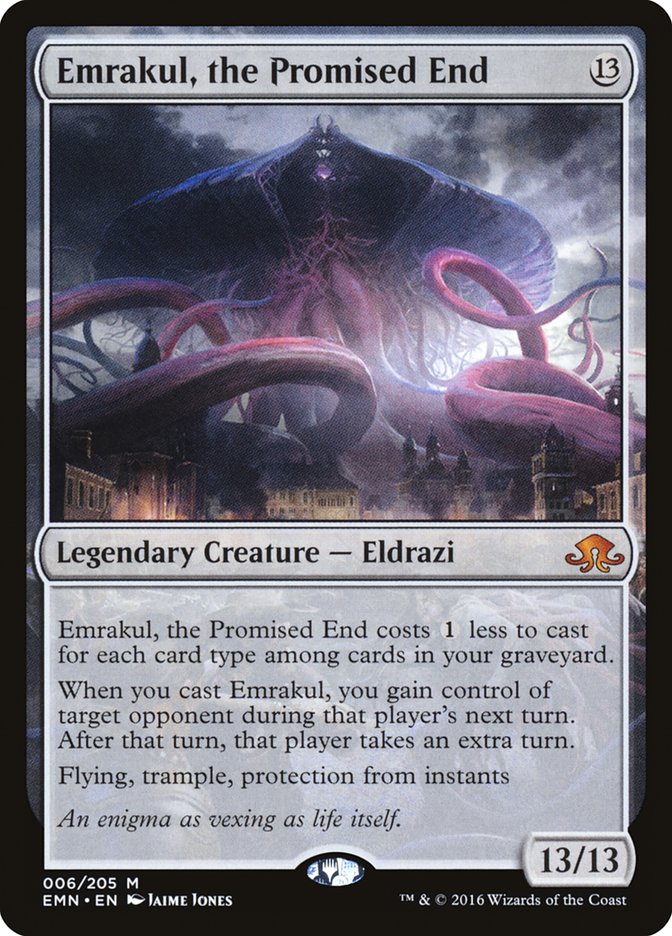Emrakul, the Promised End [Eldritch Moon] Magic: The Gathering