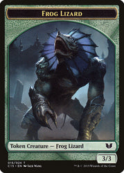 Frog Lizard // Germ Double-Sided Token [Commander 2015 Tokens] Magic: The Gathering