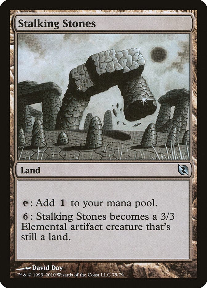 Stalking Stones [Duel Decks: Elspeth vs. Tezzeret] Magic: The Gathering