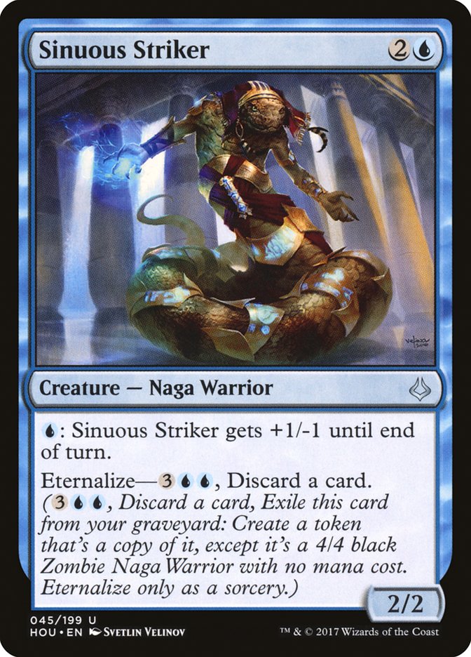 Sinuous Striker [Hour of Devastation] Magic: The Gathering