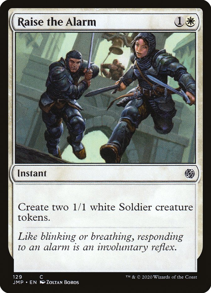 Raise the Alarm [Jumpstart] Magic: The Gathering