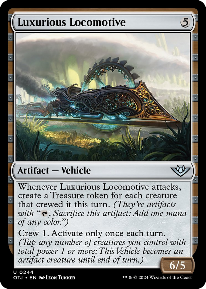 Luxurious Locomotive [Outlaws of Thunder Junction] Magic: The Gathering