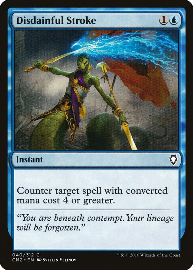 Disdainful Stroke [Commander Anthology Volume II] Magic: The Gathering