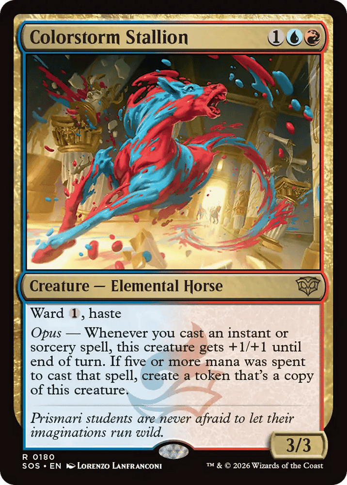Colorstorm Stallion [Secrets of Strixhaven]