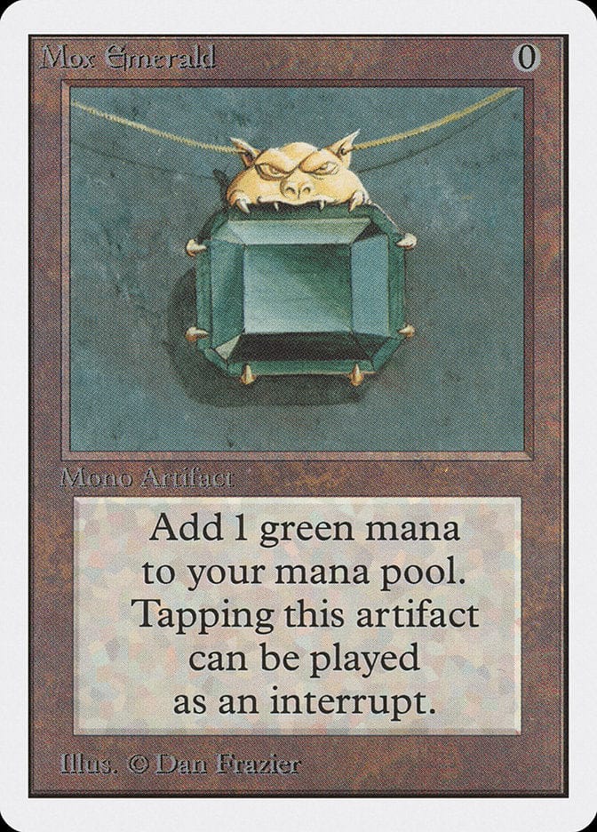 Mox Emerald [Unlimited Edition] Magic: The Gathering
