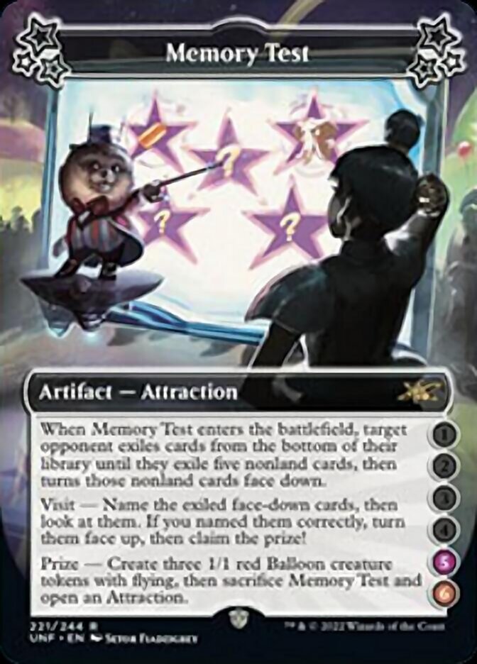 Memory Test (5-6) [Unfinity] Magic: The Gathering