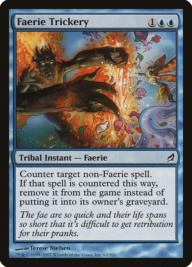 Faerie Trickery [Lorwyn] Magic: The Gathering