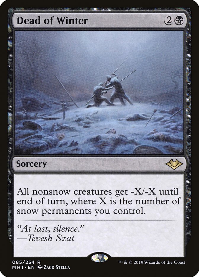 Dead of Winter [Modern Horizons] Magic: The Gathering