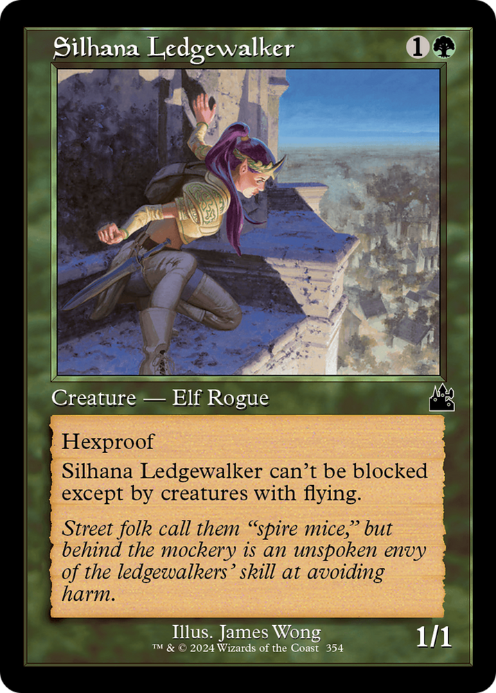 Silhana Ledgewalker (Retro Frame) [Ravnica Remastered] Magic: The Gathering