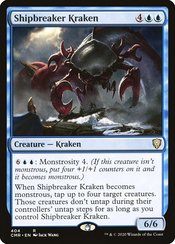 Shipbreaker Kraken [Commander Legends] Magic: The Gathering