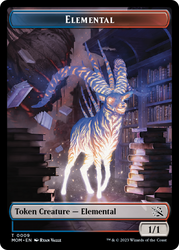Elemental (9) // Phyrexian Hydra (11) Double-Sided Token [March of the Machine Tokens] Magic: The Gathering