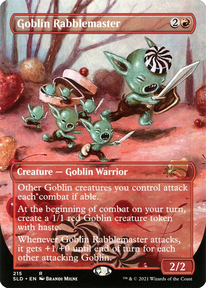 Goblin Rabblemaster [Secret Lair Drop Series] Magic: The Gathering
