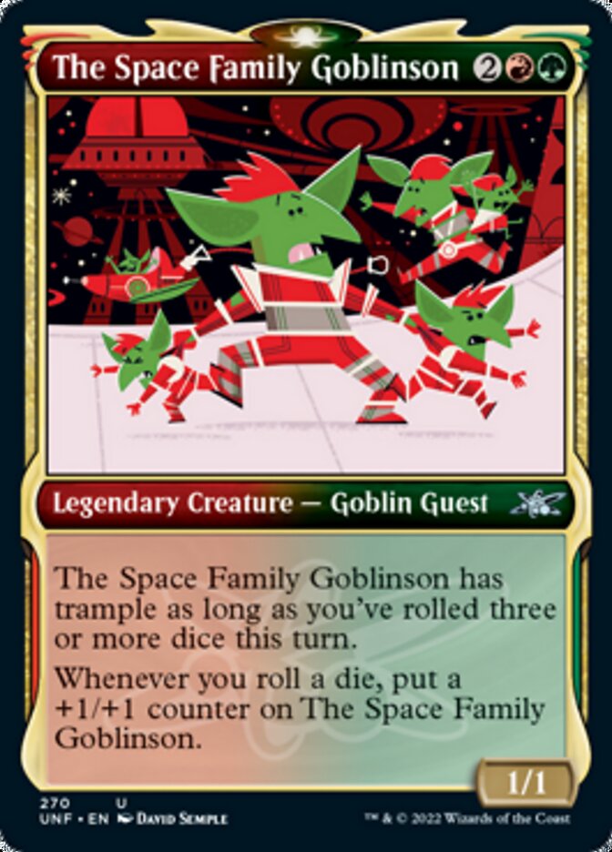 The Space Family Goblinson (Showcase) [Unfinity] Magic: The Gathering