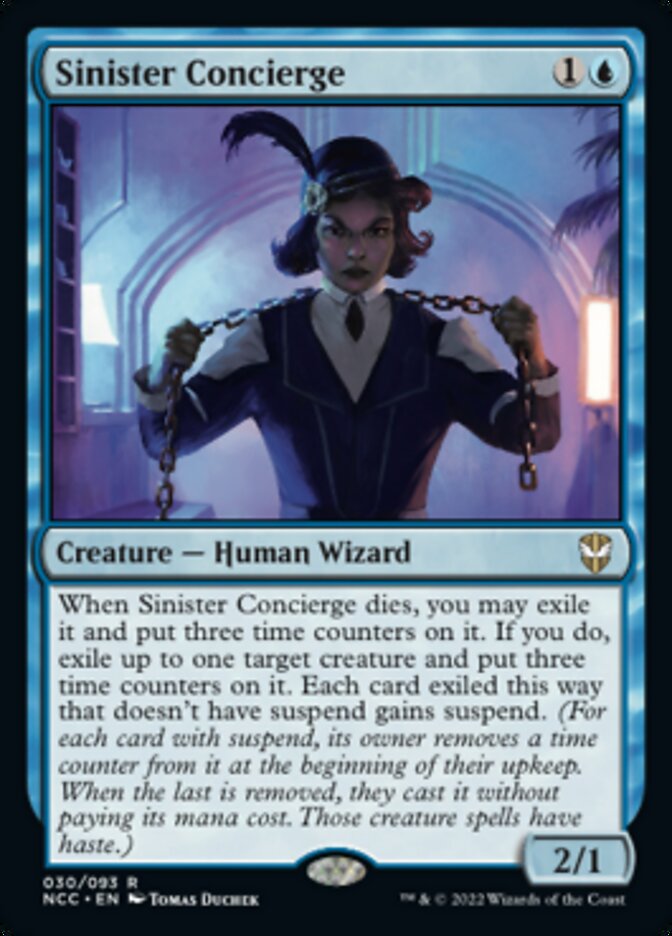 Sinister Concierge [Streets of New Capenna Commander] Magic: The Gathering
