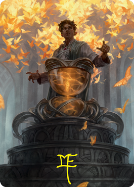 Introduction to Prophecy Art Card (Gold-Stamped Signature) [Strixhaven: School of Mages Art Series] Magic: The Gathering