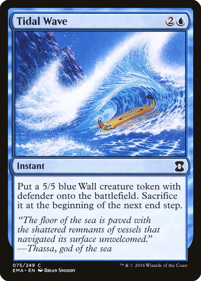 Tidal Wave [Eternal Masters] Magic: The Gathering