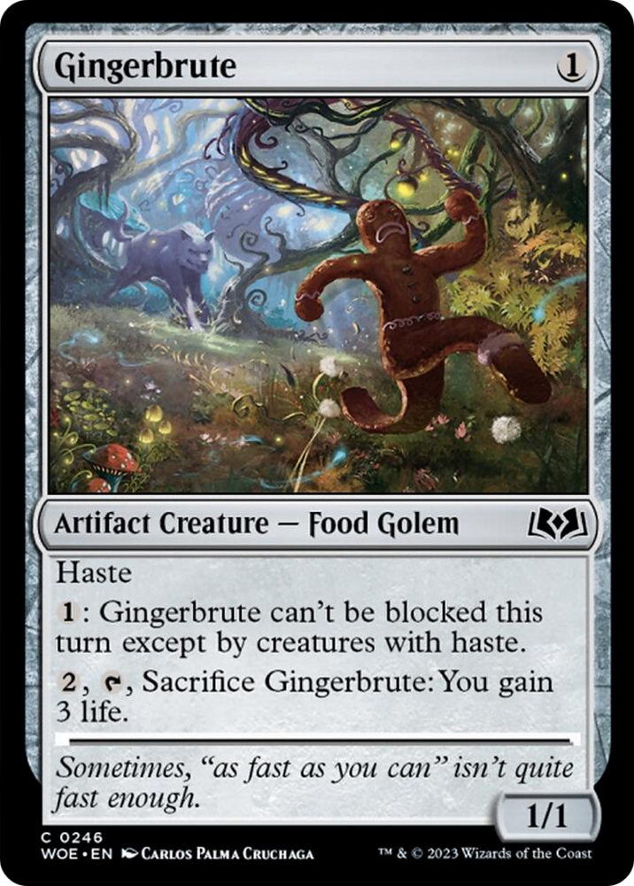 Gingerbrute [Wilds of Eldraine] Magic: The Gathering
