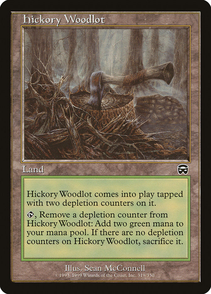 Hickory Woodlot [Mercadian Masques] Magic: The Gathering