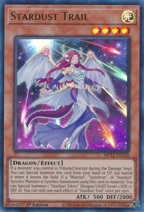 Stardust Trail [MP22-EN120] Ultra Rare - Yugioh Cards For Your TCG Needs!
