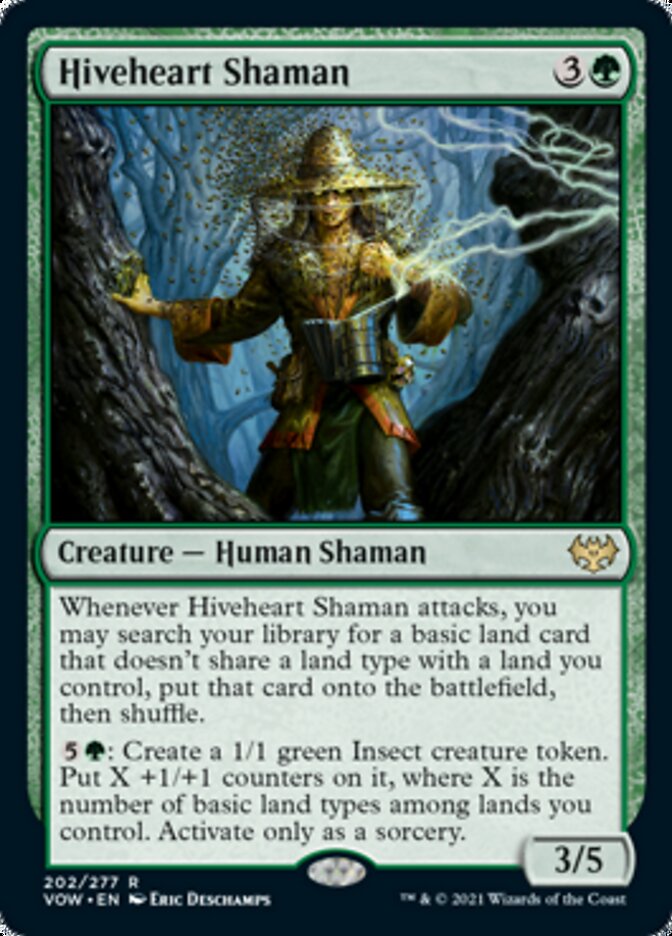 Hiveheart Shaman [Innistrad: Crimson Vow] Magic: The Gathering