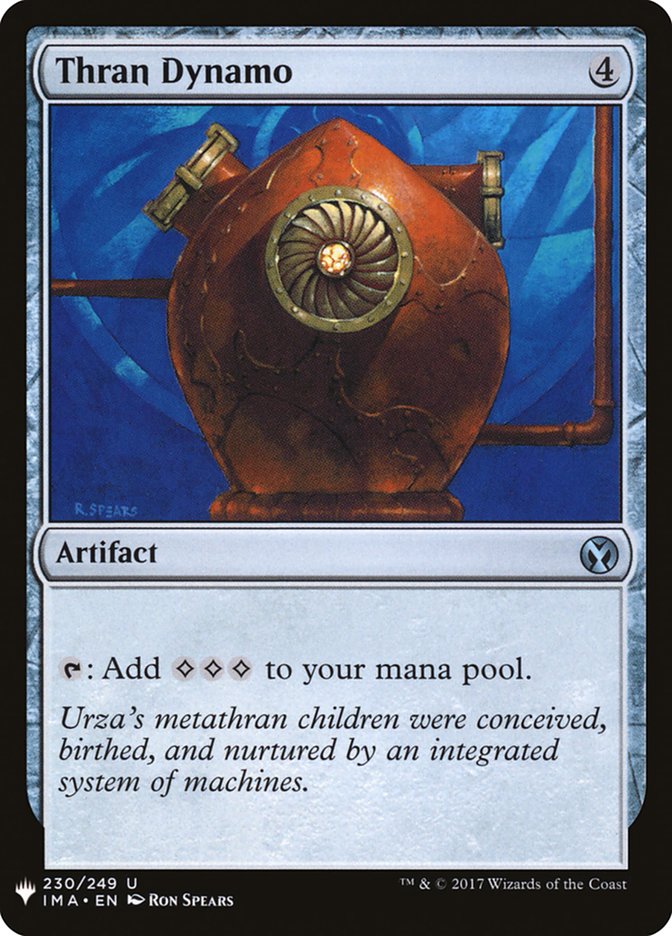 Thran Dynamo [Mystery Booster] Magic: The Gathering