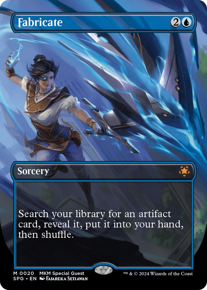 Fabricate (Borderless) [Murders at Karlov Manor Special Guests] Magic: The Gathering
