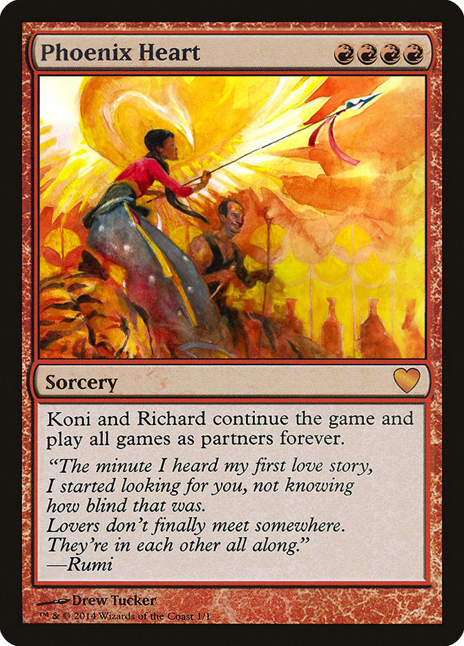 Phoenix Heart [Celebration Cards] Magic: The Gathering