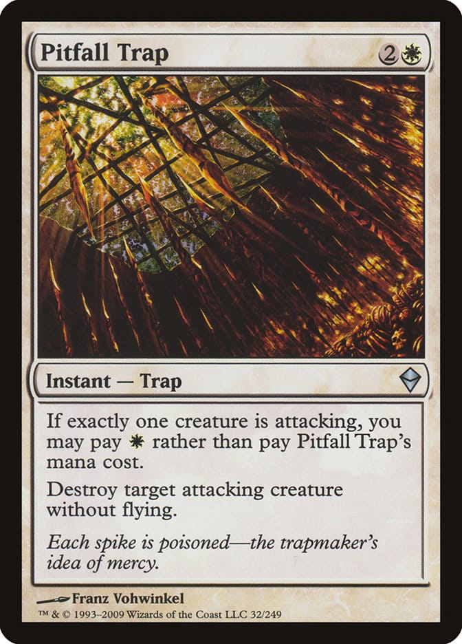 Pitfall Trap [Zendikar] Magic: The Gathering