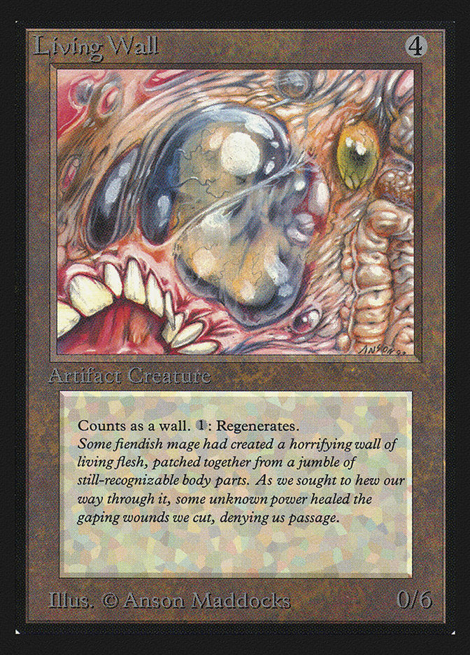 Living Wall [International Collectors' Edition] Magic: The Gathering