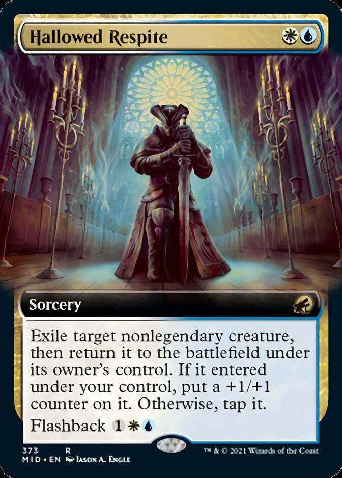 Hallowed Respite (Extended Art) [Innistrad: Midnight Hunt] Magic: The Gathering