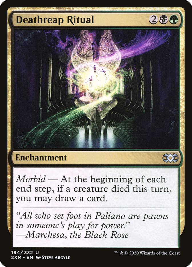 Deathreap Ritual [Double Masters] Magic: The Gathering