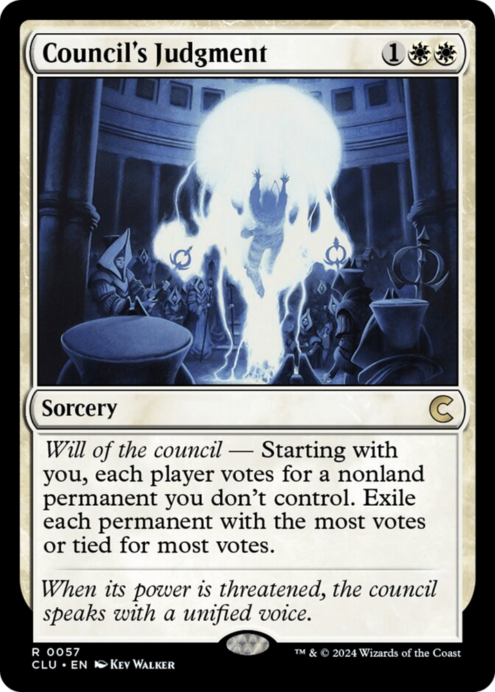 Council's Judgment [Ravnica: Clue Edition] Magic: The Gathering