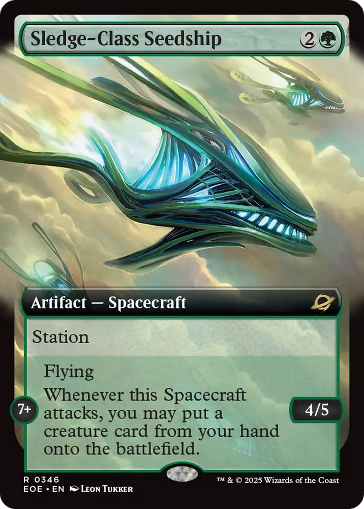 Sledge-Class Seedship (Extended Art) [Edge of Eternities] Magic: The Gathering