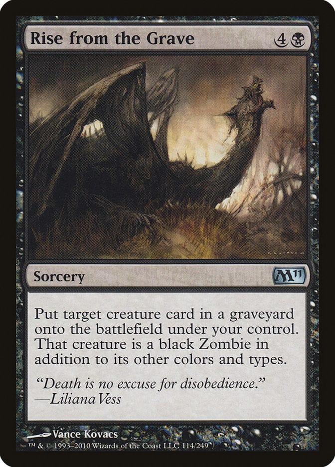 Rise from the Grave [Magic 2011] Magic: The Gathering