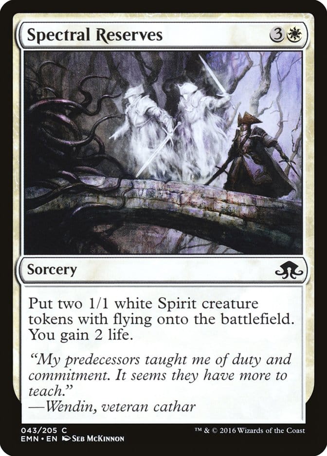Spectral Reserves [Eldritch Moon] Magic: The Gathering