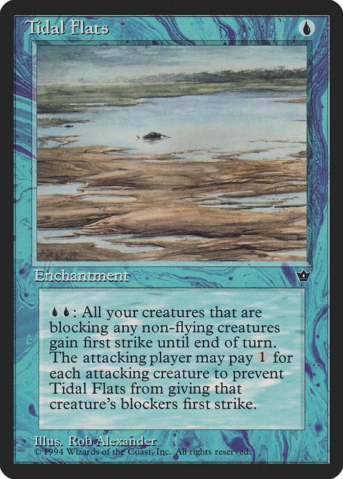 Tidal Flats (No Sun) [Fallen Empires] Magic: The Gathering