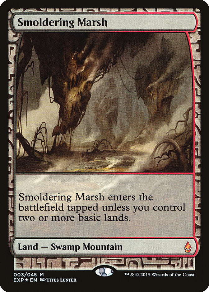 Smoldering Marsh [Zendikar Expeditions] Magic: The Gathering