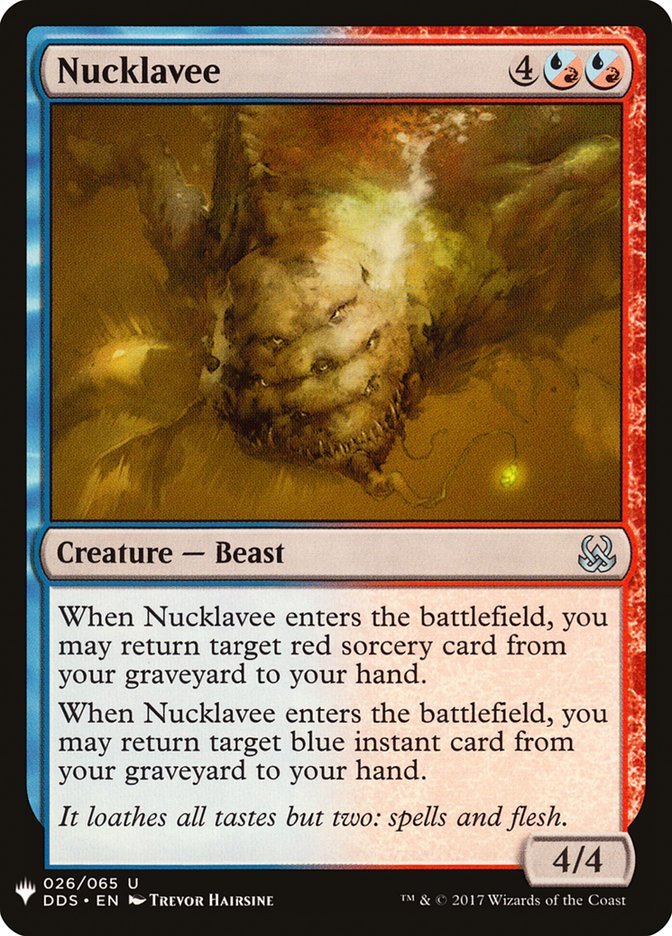 Nucklavee [Mystery Booster] Magic: The Gathering