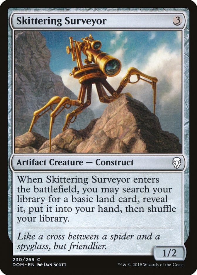 Skittering Surveyor [Dominaria] Magic: The Gathering